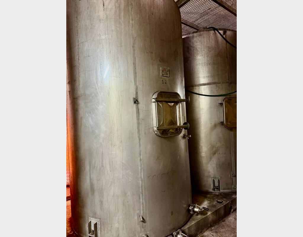 Cuve inox - Thermorégulée - Stockage