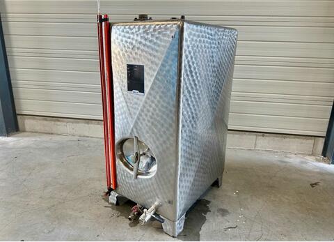 Cuve inox - Rectangulaire 12 HL (1 200 litres)