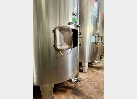 Cuve inox - Fond conique