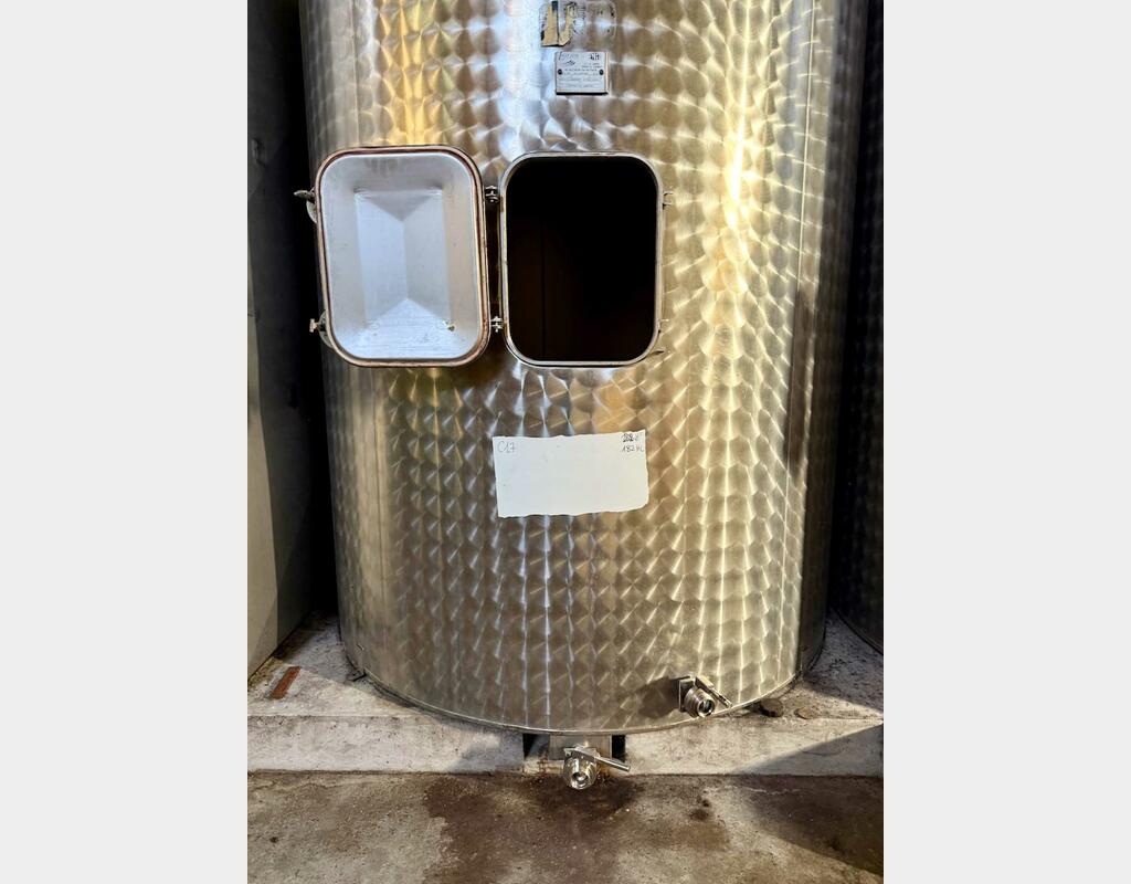 Cuve inox - Thermorégulée - Stockage