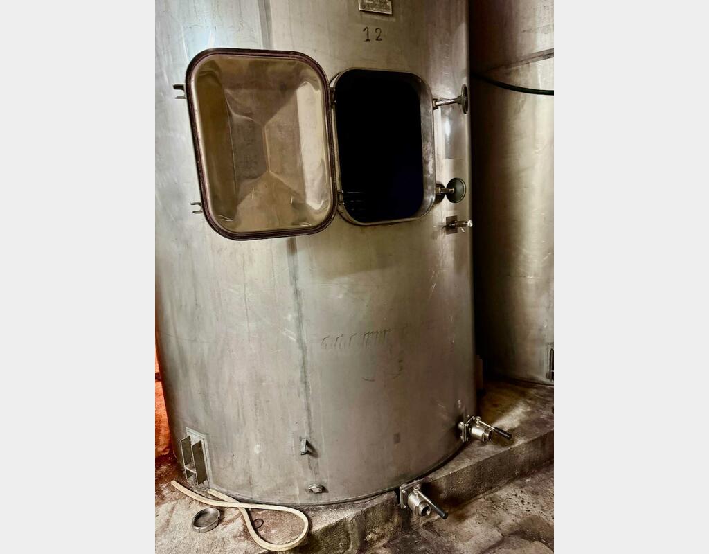 Cuve inox - Thermorégulée - Stockage