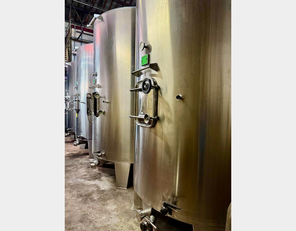 Cuve inox - Fond conique