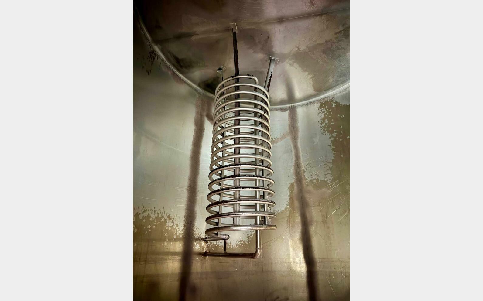 Cuve inox - Fond plat avec boitard 85 HL (8 500 litres) BRAUTHITE