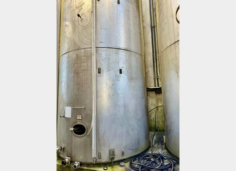 Cuve inox - Fond plat avec boitard - Stockage