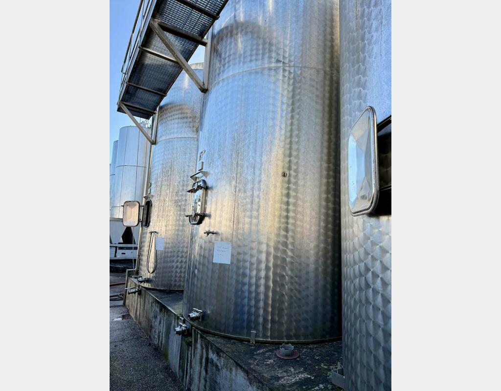 Cuve inox - Thermorégulée - Stockage