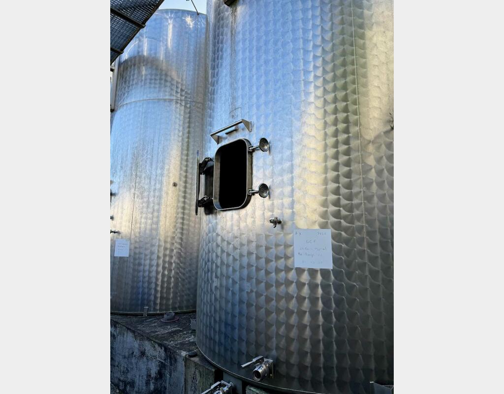 Cuve inox - Thermorégulée - Stockage