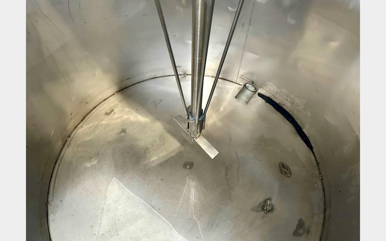 Cuve inox 304 - Agit&eacute;e 500 litres