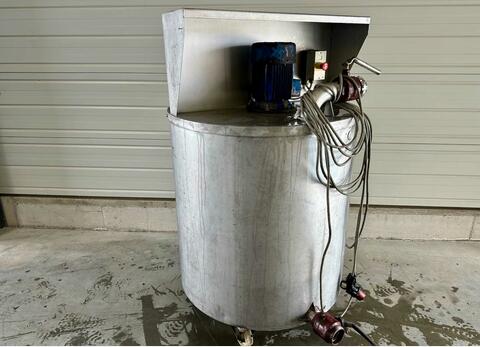 Cuve inox 304 - Agit&eacute;e 750 litres
