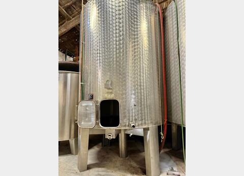 Stainless steel tank on legs - Temperature-controlled - Storage