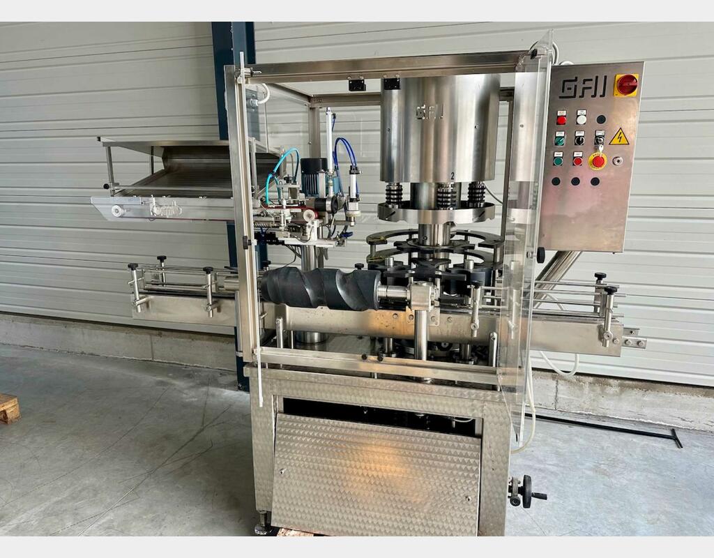 Capping machine type 4264D - For complex and tin capsules