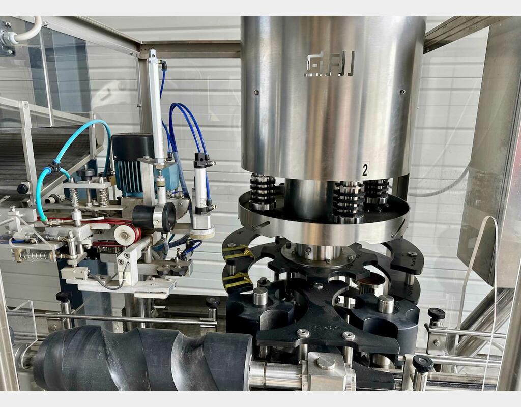 Capping machine type 4264D - For complex and tin capsules