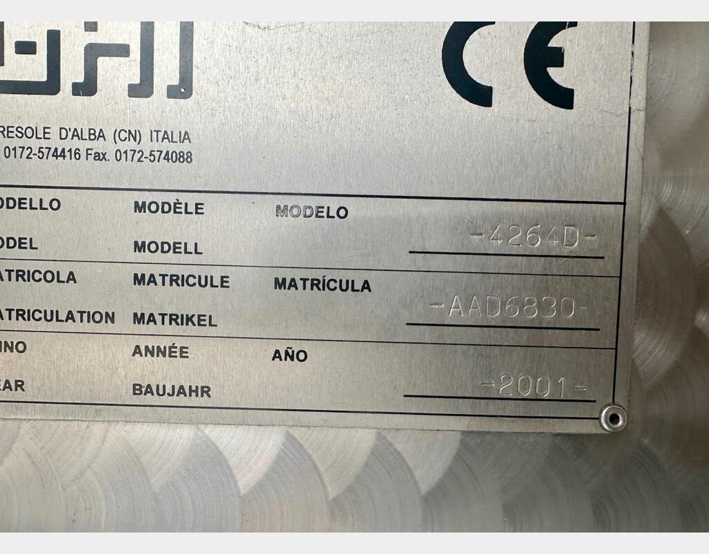 Capping machine type 4264D - For complex and tin capsules