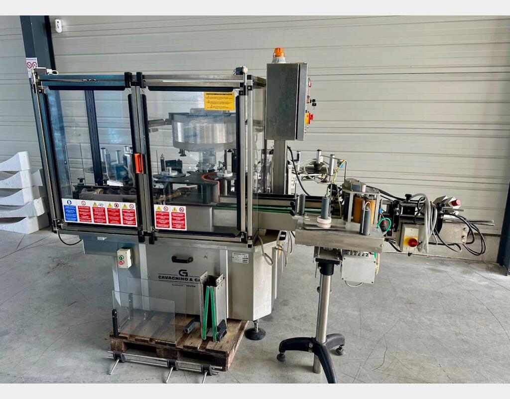 Etiqueteuse pose etiquettes adhesives - Type GG80/2NPS/6