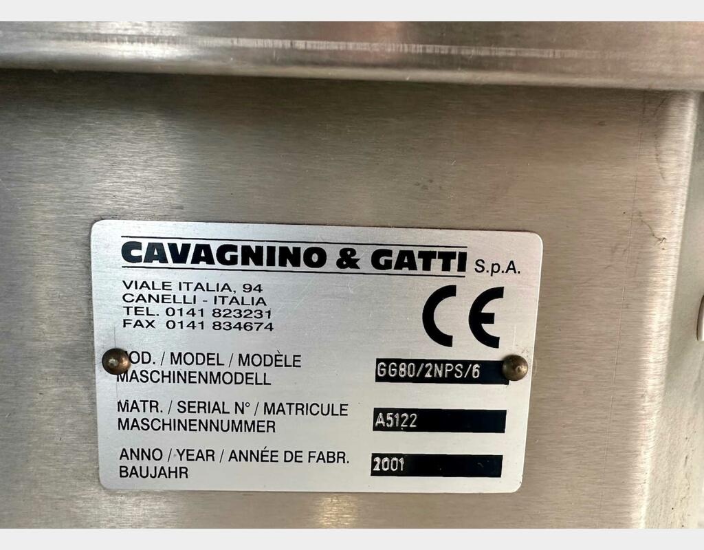 Adhesive label applicator - Type GG80/2NPS/6