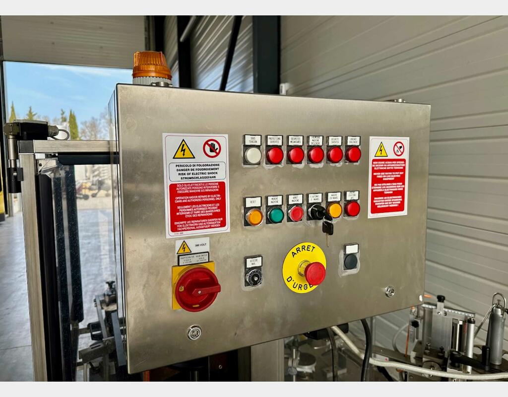 Adhesive label applicator - Type GG80/2NPS/6