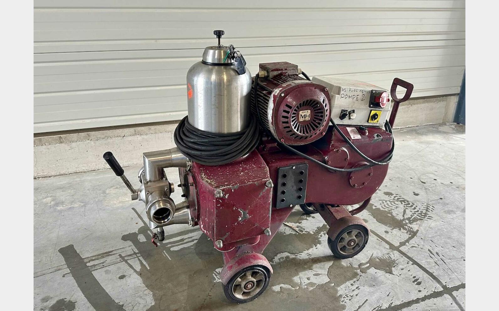 Pompe a piston inox 500 HL/h