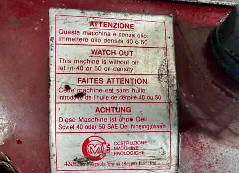 Stainless steel piston pump 500 HL/h