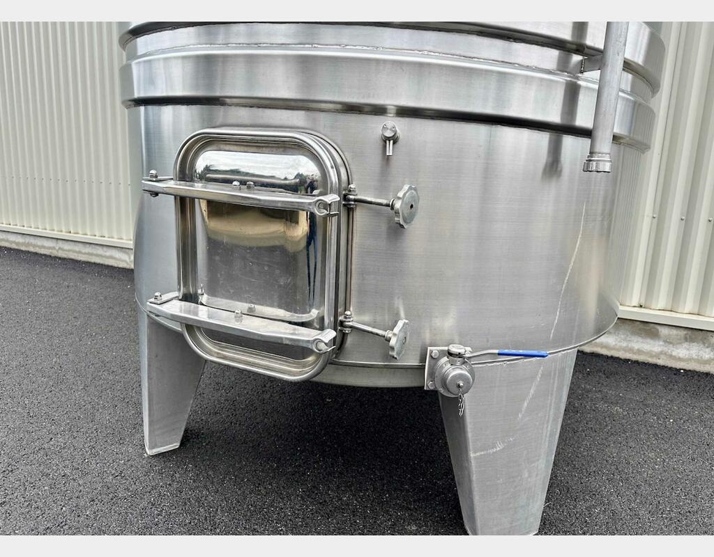 Cuve inox - Circuit serpentin