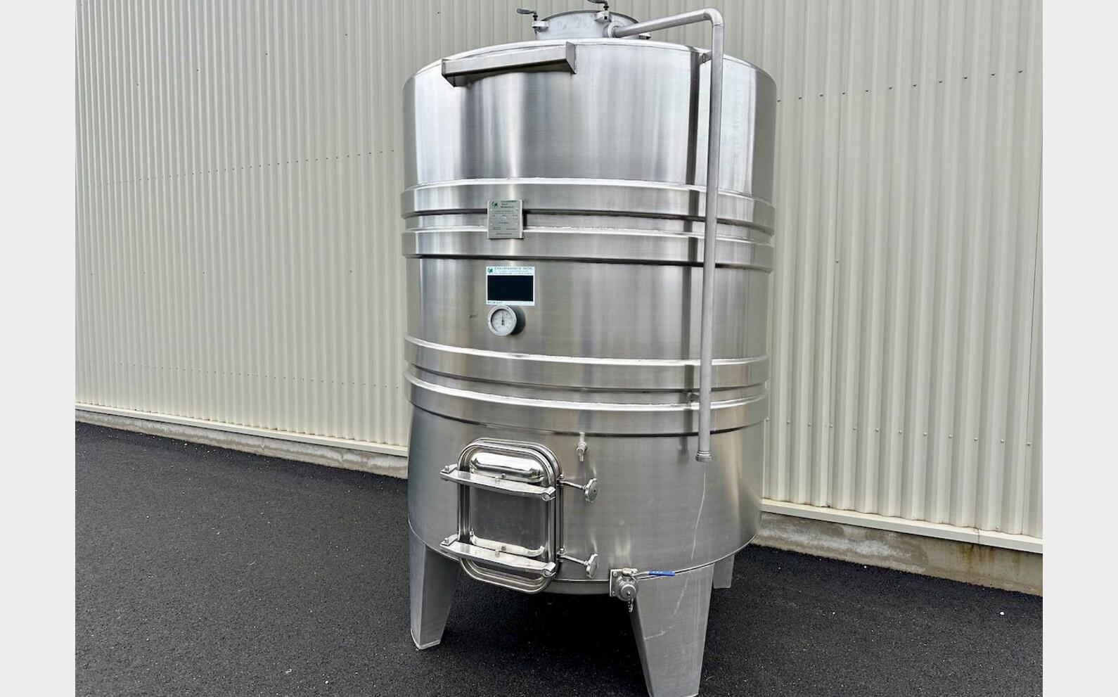 304 ss tank - Coil circuit 48 HL (4,800 litres) CTM
