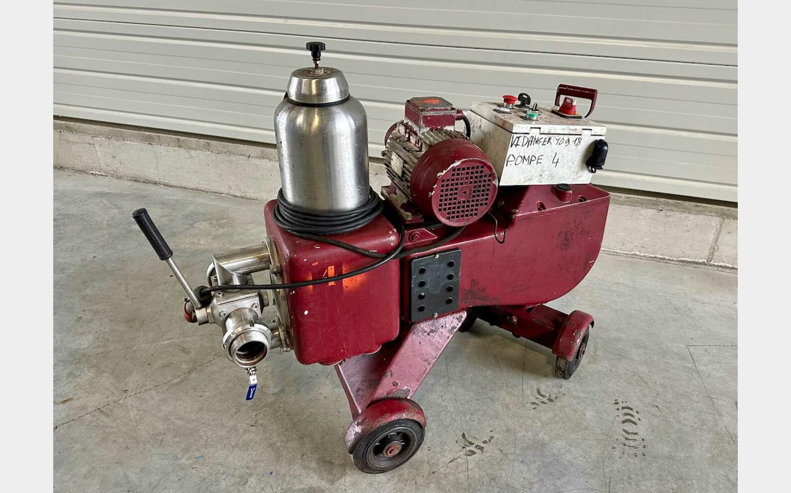 Pompe a piston inox 250 HL/h