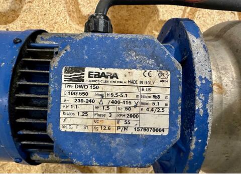Centrifugal pump - Stainless steel 300 HL/h EBARA