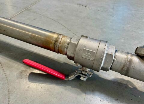 Set of 75 316 ss ball valves SFERACO
