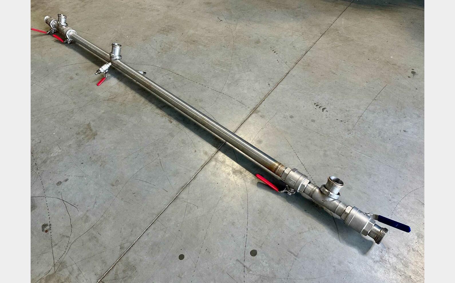 Lot 75 vannes &agrave; boule INOX316 SFERACO