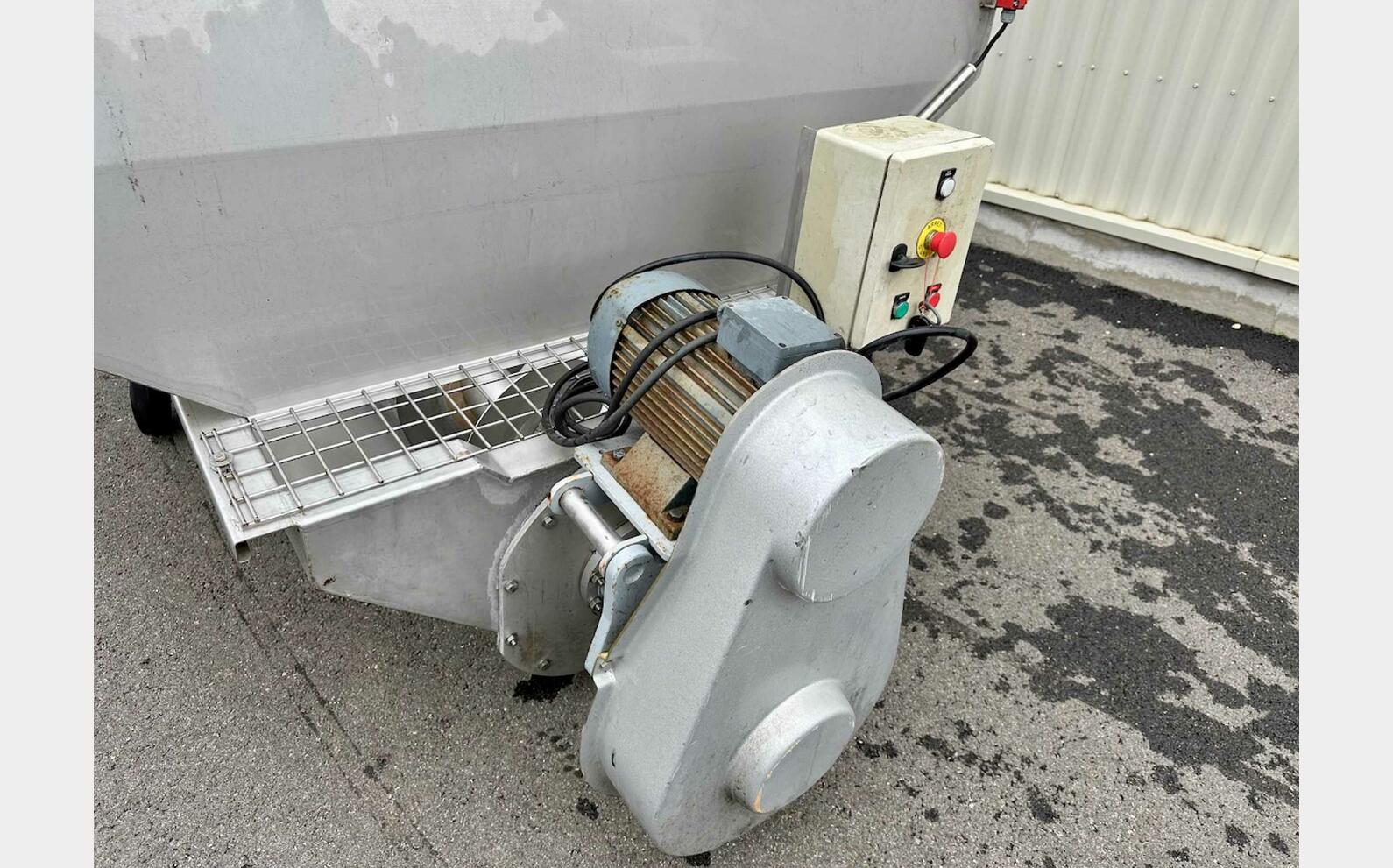 Stainless steel screw + hopper