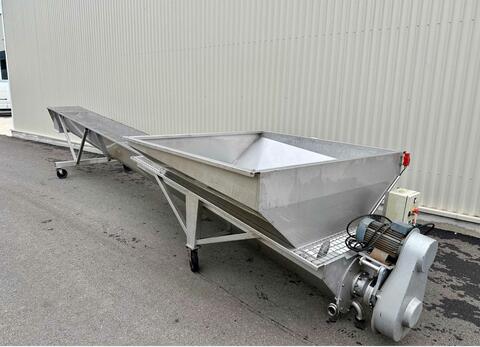 Stainless steel screw + hopper