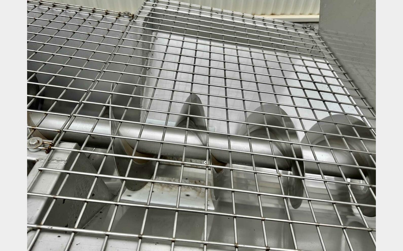 Stainless steel screw + hopper
