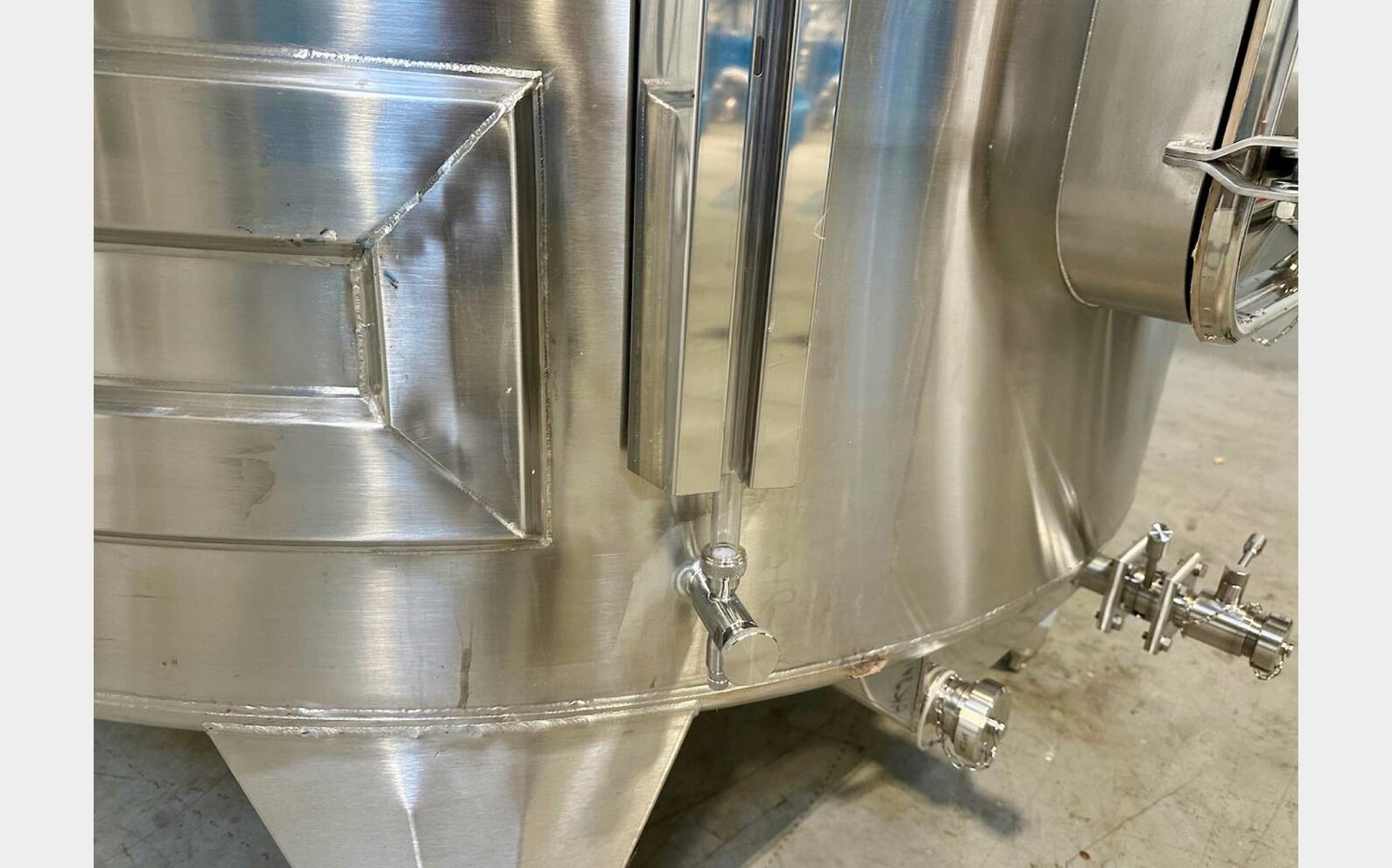 316L ss tank - Coil circuit 81.17 HL (8 117 litres) ARSILAC