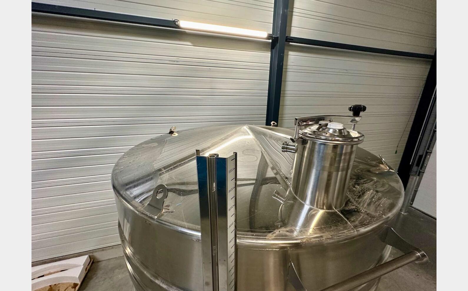 316L ss tank - Coil circuit 81.17 HL (8 117 litres) ARSILAC