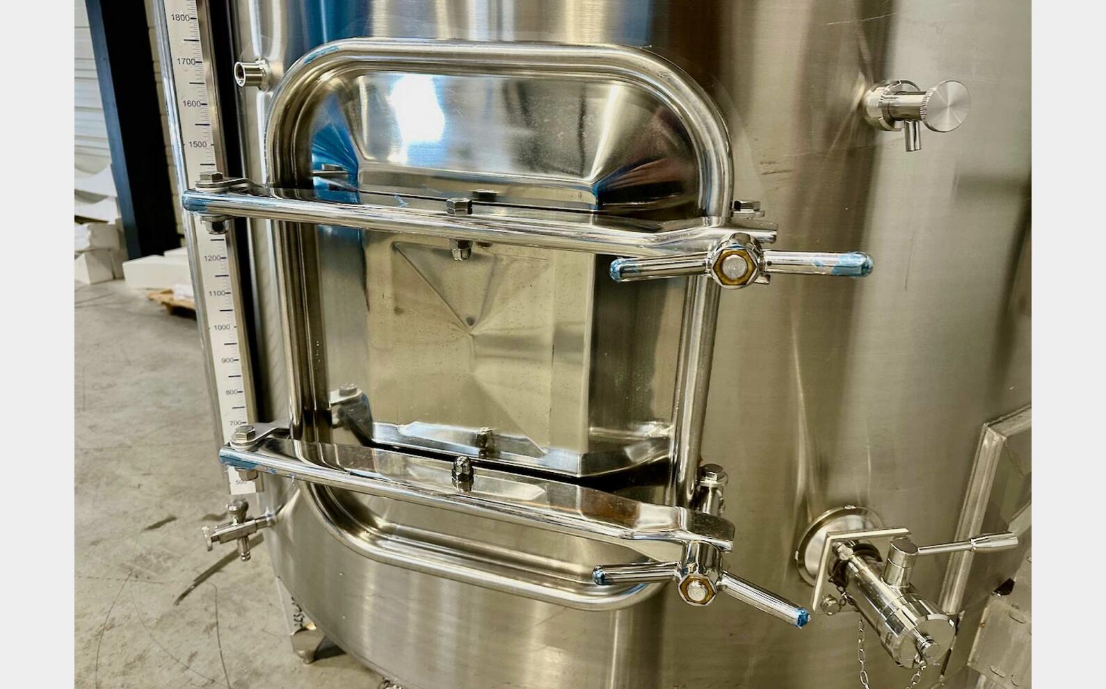 316L ss tank - Coil circuit 48.8 HL (4,880 litres) ARSILAC