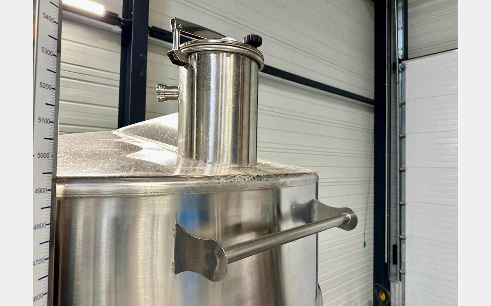 316L ss tank - Coil circuit 52.05 HL (5 205 litres) ARSILAC