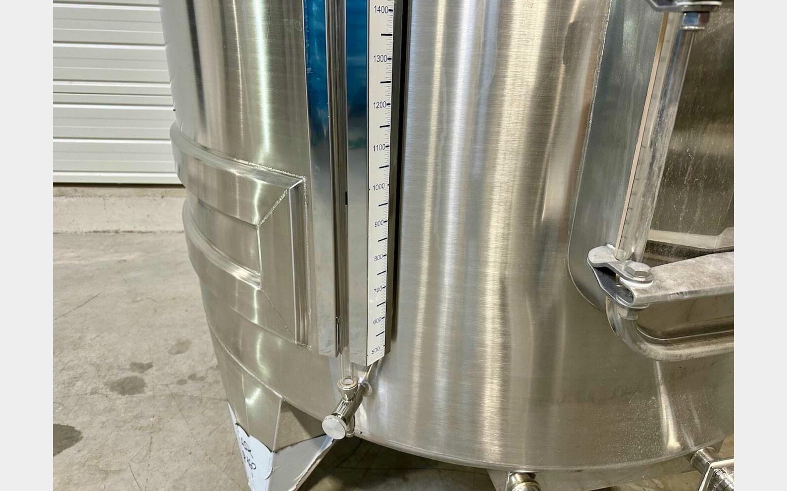 Cuve inox 316L - Circuit serpentin 42 HL (4 200 litres) ARSILAC