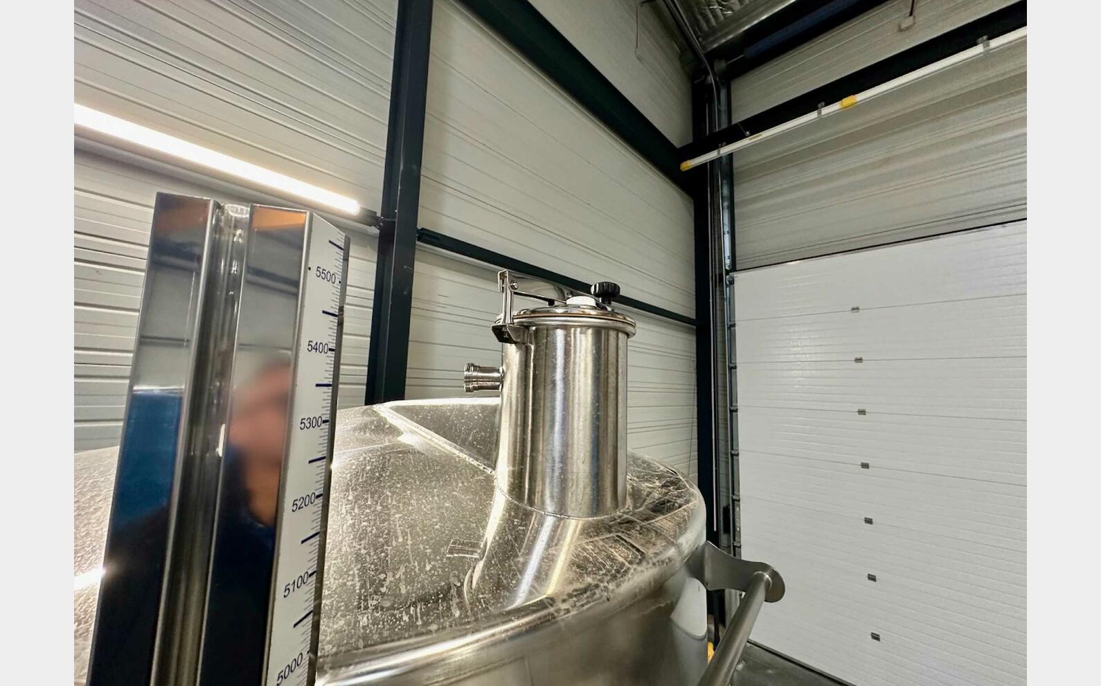 Cuve inox 316L - Circuit serpentin 52.05 HL (5 205 litres) ARSILAC