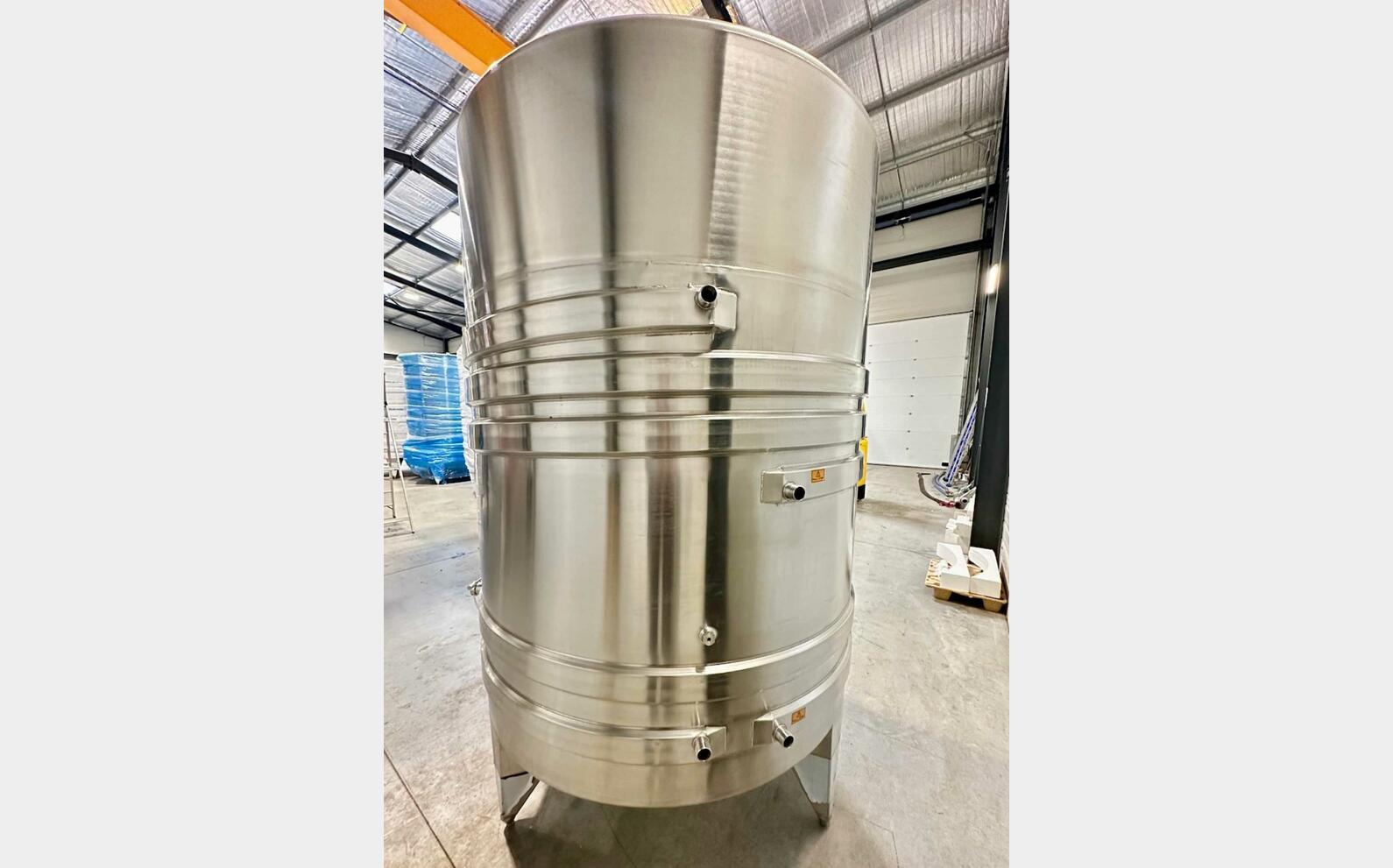 316L ss tank - Coil circuit 42 HL (4,200 litres) ARSILAC
