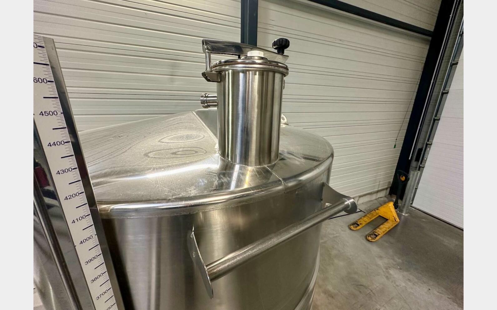 Cuve inox 316L - Circuit serpentin 42 HL (4 200 litres) ARSILAC