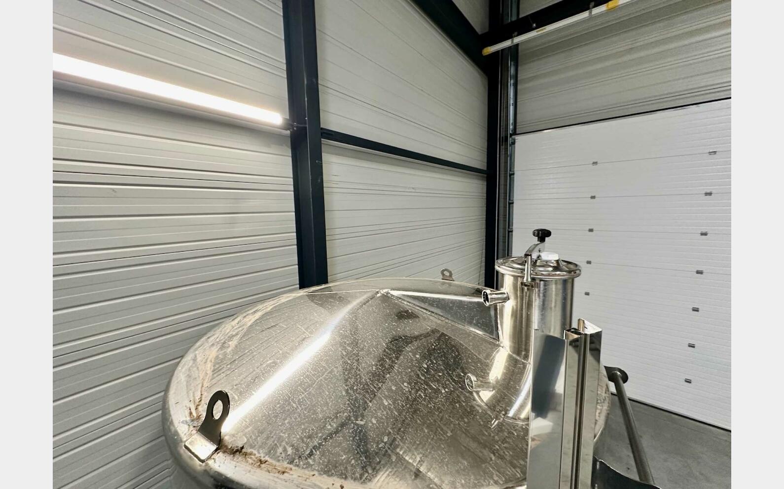 Cuve inox 316L - Circuit serpentin 52.05 HL (5 205 litres) ARSILAC
