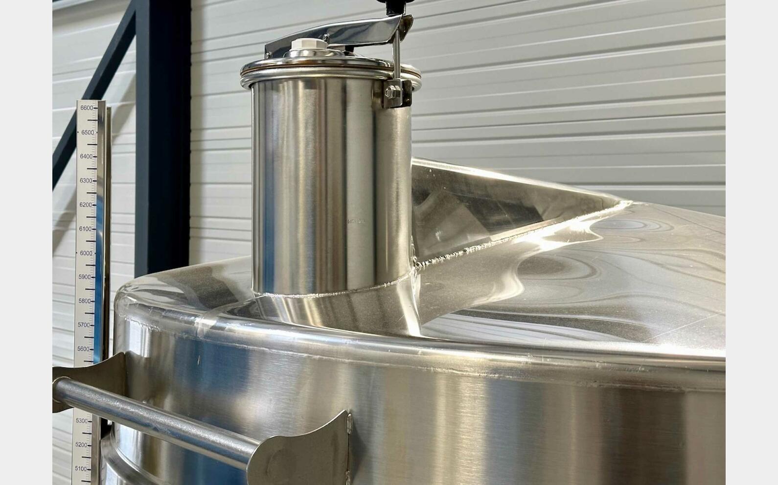 316L ss tank - Coil circuit 59.56 HL (5,956 litres) ARSILAC