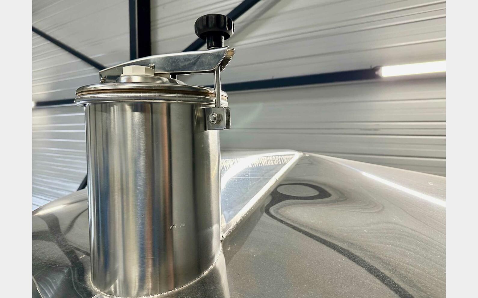 316L ss tank - Coil circuit 78.63 HL (7,863 litres) ARSILAC
