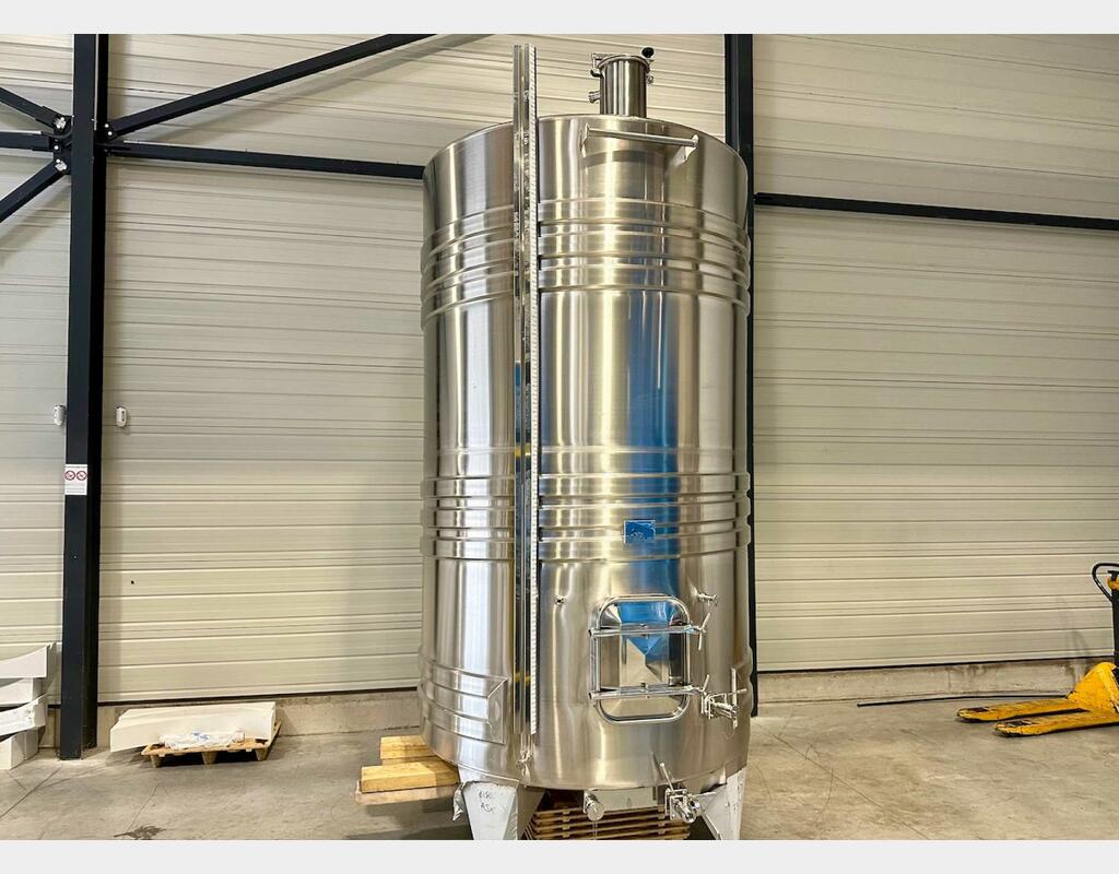 Cuve inox 316L - Circuit serpentin 78.63 HL (7 863 litres) ARSILAC