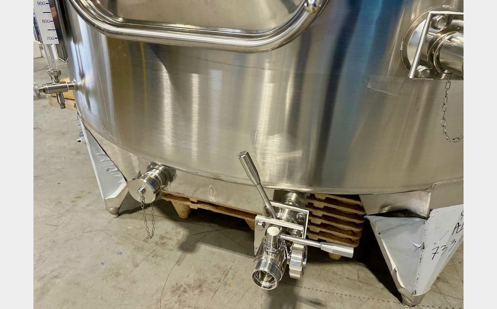 Cuve inox 316L - Circuit serpentin 78.63 HL (7 863 litres) ARSILAC