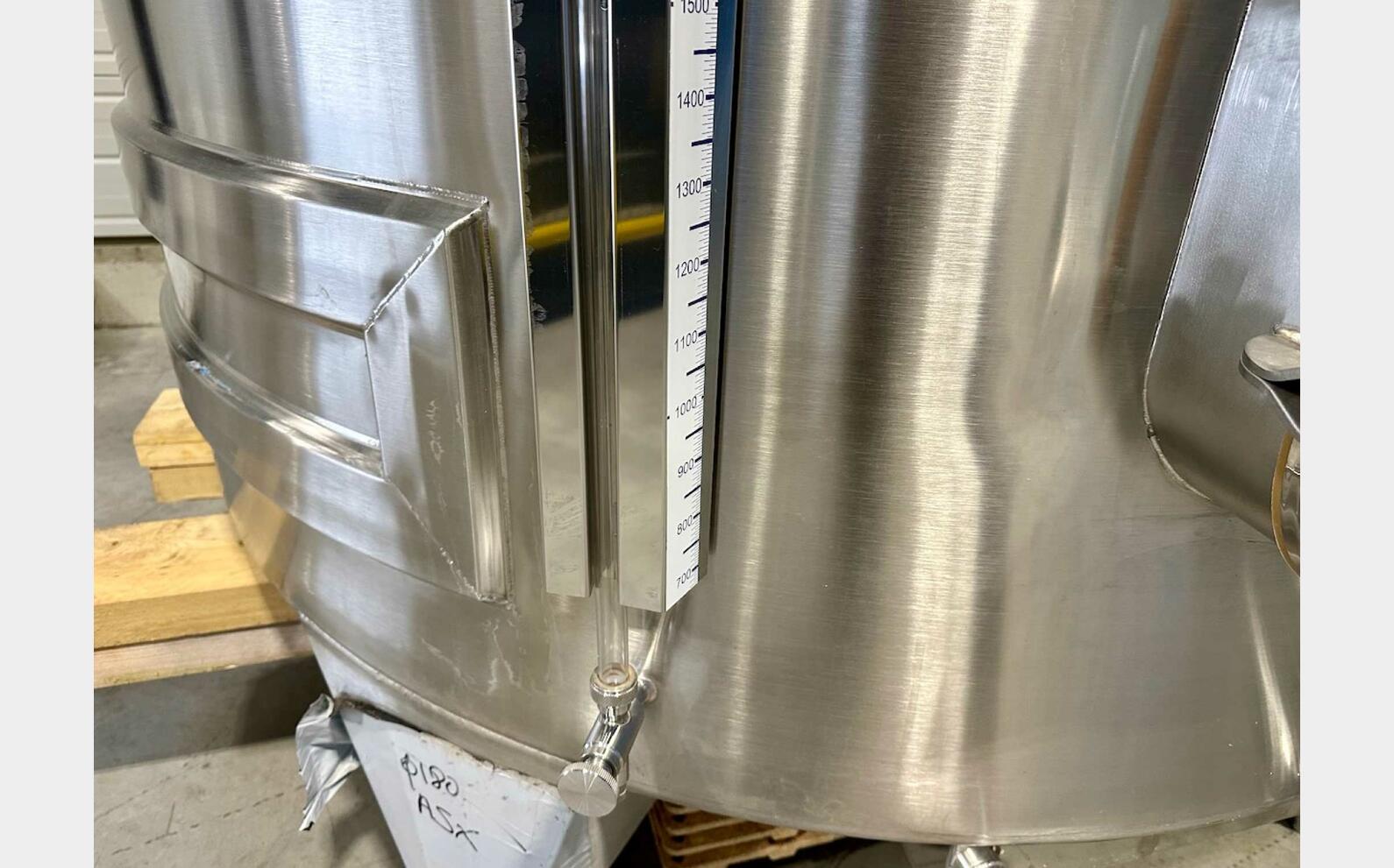Cuve inox 316L - Circuit serpentin 78.63 HL (7 863 litres) ARSILAC