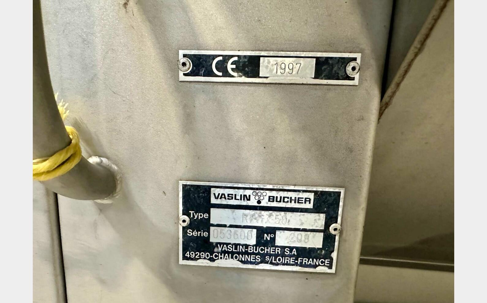 Press - Closed cage 50 HL (5,000 litres) BUCHER