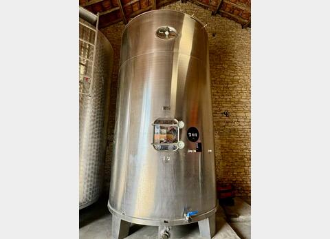 Cuve inox - Fond conique ur pieds 201 HL (20 100 litres) STAI