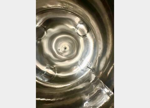 304 stainless steel tank - Cylindro-conical - Fermenter - Closed - On feet