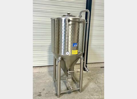 Cuve inox 304 de fermentation thermor&eacute;gul&eacute;e 12,10 HL (1 210 litres) ARSILAC