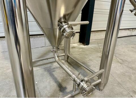 304 ss tank - Cylindro-conical 12,10 HL (1 210 liters) ARSILAC