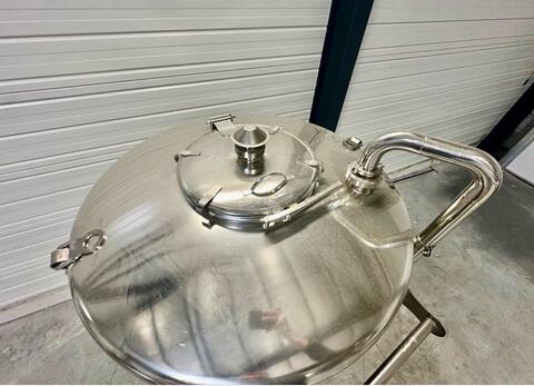 Cuve inox 304 - Cylindro conique 12,10 HL (1 210 litres) ARSILAC